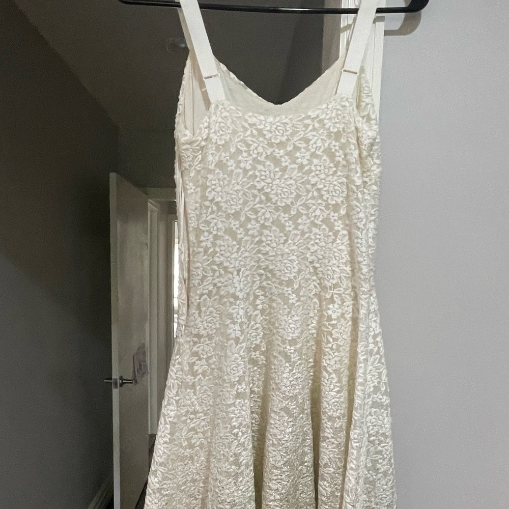 Free People Cream Lace dress XS